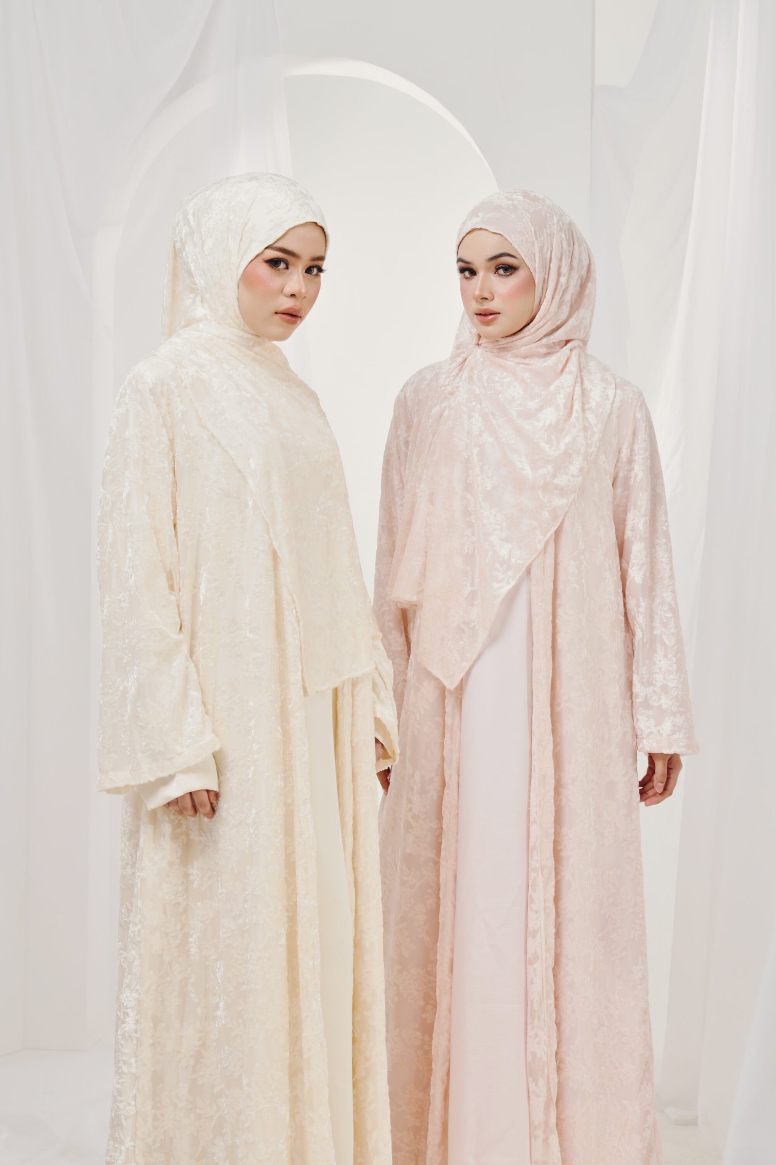 SHARIFÁH ABAYA - ⁠PEARL PINK